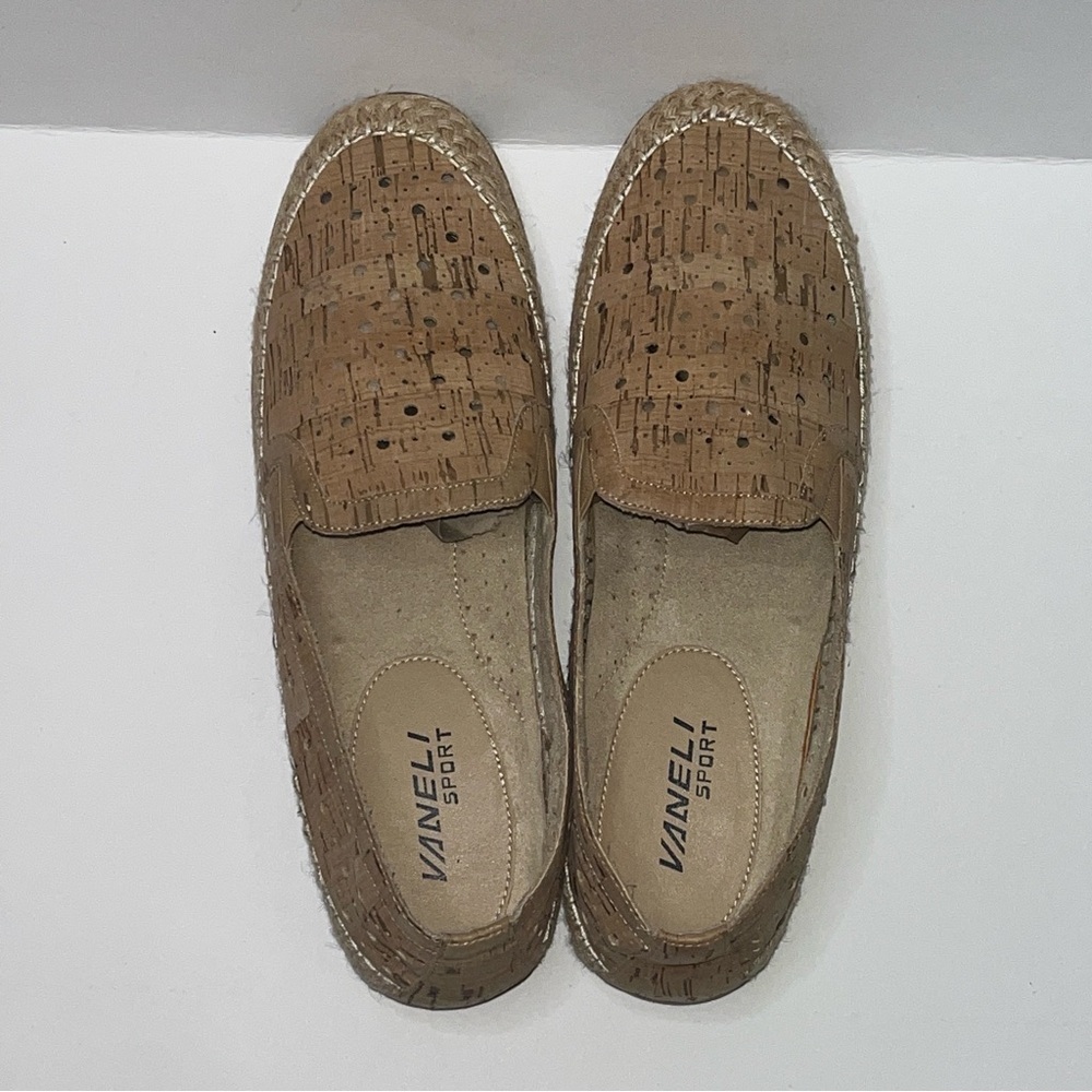 Vaneli Cork and Tan Espadrilles - Picture 4 of 8